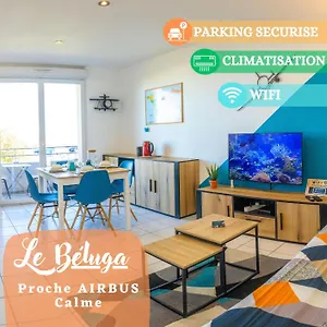 Le Beluga – Proche Airbus Appartement Colomiers